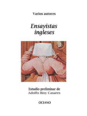 cover image of Ensayistas ingleses